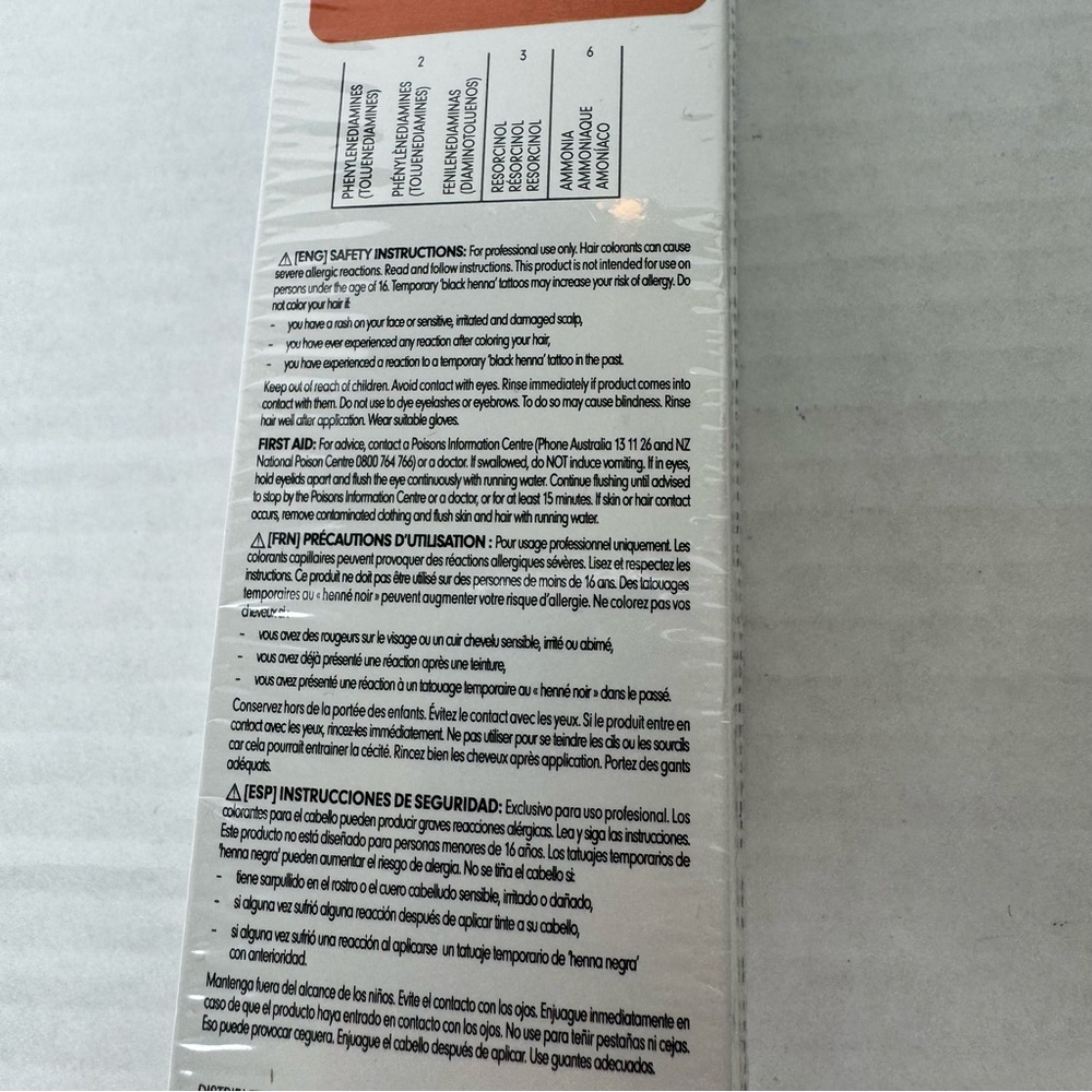 NIB Pravana ChromaSilk Permanent Creme Hair Color 7.43 Copper Golden Blonde - Picture 7 of 13